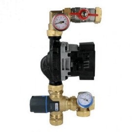 Змішувальний вузол для теплої підлоги AFRISO з насосом Grundfos UPM Flex 9050100