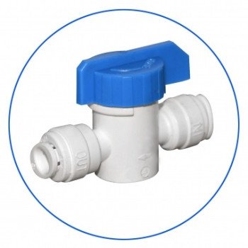 Кран прямий для фільтру води Aquafilter 1/4 QC-1/4 QC