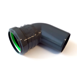 Колено канализационное ASG NANO HTR 50 15°