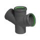 Крестовина канализационная ASG NANO HTR 110/110/110 87.5° Крестовина канализационная ASG NANO HTR 110/110/110 87.5°