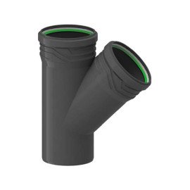 Тройник канализационный ASG NANO HTR 160/110 45°