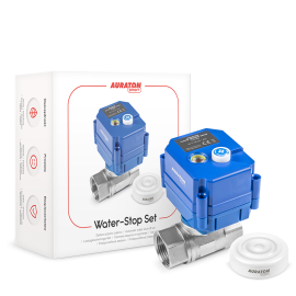 Комплект защиты от затопления (клапан 1  + датчик) AURATON Water STOP Set