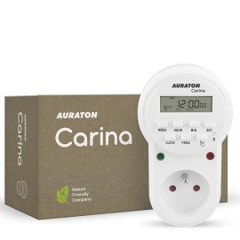 Недельный мультифункциональный таймер AURATON Carina (Auraton100) для розетки
