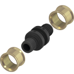 Фітинги натяжні для запресовки