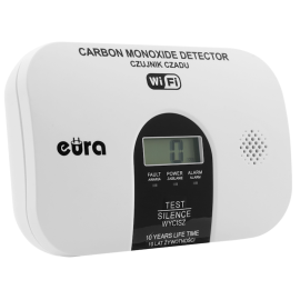 Детектор | сигналізатор чадного газу WI-FI EURA CD-53A2v5300-TY/B Детектор | сигналізатор чадного газу WI-FI EURA CD-53A2v5300-TY/B