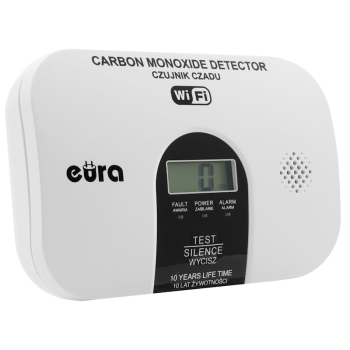 Детектор | сигнализатор угарного газа WI-FI EURA CD-53A2v5300-TY/B