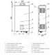 Колонка газовая дымоходная HI-THERM TERMIC 11MC с модуляцией