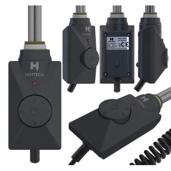 ТЭН для полотенцесушителя HOTTECH VOLCANO 300 Вт черный