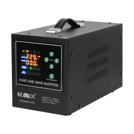 ИБП инвертор  KEMOT PROsinus-1000-LFP4, чистый синус, зарядка, 12 В 230 В, 1000 ВА/700 Вт (URZ3406-LFP4)