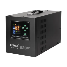 ИБП инвертор KEMOT PROsinus-1500-LFP4 12V/230V 1500VA/1050W для AGM, GEL, LIFEPO4 аккумуляторов (URZ3427-12-LFP4)