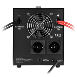 ИБП инвертор  KEMOT PROsinus-2000-LFP4, чистый синус, зарядка, 12 В 230 В, 2000 ВА/1200 Вт (URZ3407-LFP4)