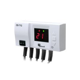 Контроллер для двух насосов (отопление + ГВС) KG-ELEKTRONIK CS-77C
