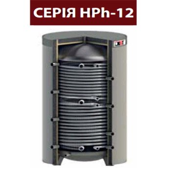 Ємність акумулююча 2000 літрів KHT HP hygienic HPh-12-2000 три теплообмінника Ємність акумулююча 2000 літрів KHT HP hygienic HPh-12-2000 три теплообмінника