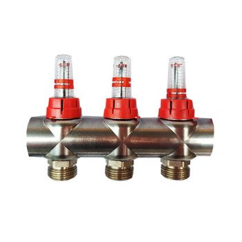 Коллектор нержавеющий KHT Pres RS2INVT-08+1 Standart