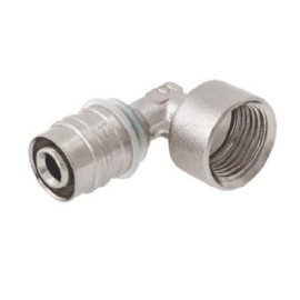 Коліно прес-різьба 90° KISAN 1/2х20 ВПр