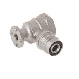 Коліно монтажне прес-різьба 90° KISAN 1/2х16 ВПр