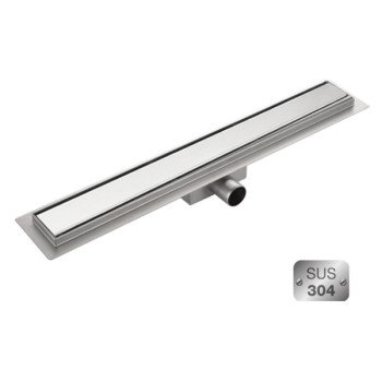 Трап душевой под плитку нержавеющий линейный  FD29-70x900