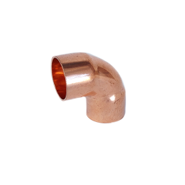 Коліно мідне під пайку ВВ дві муфти 15 90° UniDim