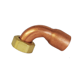 Коліно з накидною гайкою мідне під пайку В-ВР 15-1/2 UniDim
