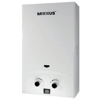 Колонка газовая дымоходная Mixxus GWH-0112 Basic White