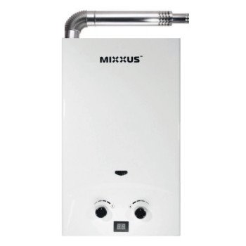 Колонка газовая турбированная Mixxus GWH-0710 Basic TURBO White