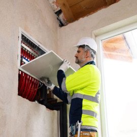 Монтаж колекторної шафи великої у Львові, Львівській області