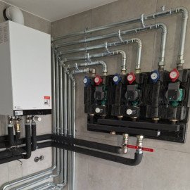 Монтаж труб опалення 5 метрів у Львові, Львівській області