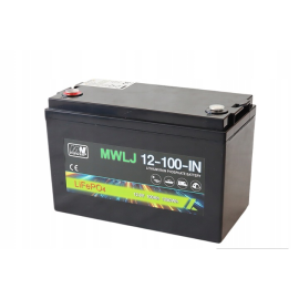 Аккумулятор литий-железо-фосфатный MW Power MWLJ 12.8V/100Ah LiFePO4 (MWLJ 12-100-INH) с Bluetooth