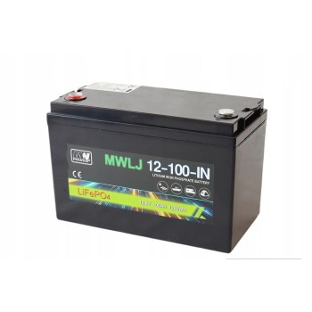 Аккумулятор литий-железо-фосфатный MW Power MWLJ 12.8V/100Ah LiFePO4 (MWLJ 12-100-INH) с Bluetooth