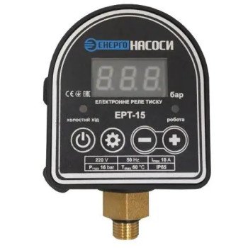 Реле давления электронное для насоса ENERGO-N EPT-15 Реле давления электронное для насоса ENERGO-N EPT-15