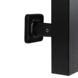Рушникосушка електрична NAVIN Авангард 480х1200 Sensor з Wi-Fi, ліва, чорний муар (12-228155-4812)
