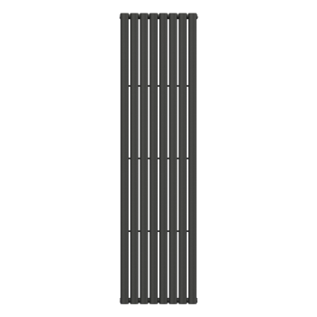 Радиатор вертикальный NAVIN Ellipse 480х1800-8, anticor, черный
