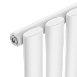 Радиатор вертикальный NAVIN Ellipse 480х1800-8, anticor, белый