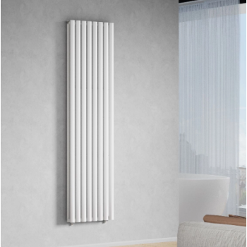 Радиатор вертикальный NAVIN Ellipse Double 480x1800-8 anticor белый