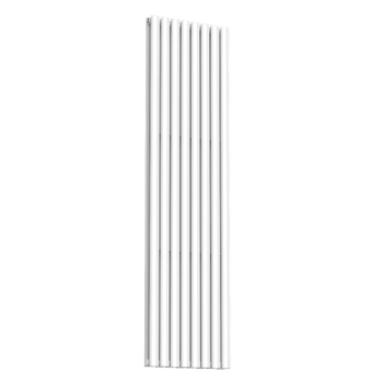 Радиатор вертикальный NAVIN Ellipse Double 480x1800-8 anticor белый