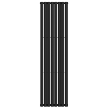 Радиатор вертикальный NAVIN Ellipse Double 480x1800-8 anticor черный Радиатор вертикальный NAVIN Ellipse Double 480x1800-8 anticor черный