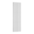 Радиатор вертикальный NAVIN Ellipse Double 600x1800-10 anticor белый, нижнее 50 мм