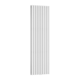 Радиатор вертикальный NAVIN Ellipse Double 600x1800-10 anticor белый, нижнее 50 мм