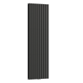 Радиатор вертикальный NAVIN Ellipse Double 600x1800-10 anticor черный, нижнее 50 мм