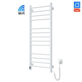Рушникосушка електрична Navin Класик Квадро 500х1200 Sensor з Wi-Fi, права, біла (12-116055-5012)