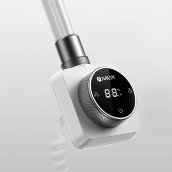 ТЭН для полотенцесушителя белый NAVIN Accorto 300W с WI-FI