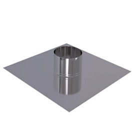 Дахове перекриття для димоходу 90° з нержавіючої сталі Ø 100 мм товщина стінки 0,5 мм сталь AISI304 Дахове перекриття для димоходу 90° з нержавіючої сталі Ø 100 мм товщина стінки 0,5 мм сталь AISI304