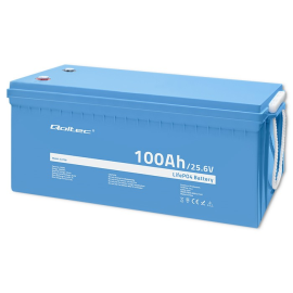 Аккумулятор литий-железо-фосфатный LiFePO4 Qoltec 25,6В 100Ач 2560Втч BMS
