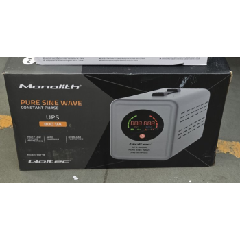 Перетворювач струму UPS QOLTEC 12/230 800VA/560W Перетворювач струму UPS QOLTEC 12/230 800VA/560W