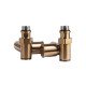 Кран кутовий для рушникосушки під ТЕН бронза RAFTEC 1/2"х1/2" 2 шт Кран кутовий для рушникосушки під ТЕН бронза RAFTEC 1/2"х1/2" 2 шт