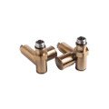 Кран угловой для полотенцесушителя под ТЭН бронза RAFTEC 1/2"х1/2" 2 шт