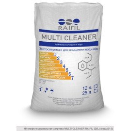 Засыпка для фильтра воды многофункциональная Raifil MULTI CLEANER 25 л (код 2315)