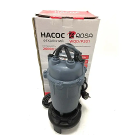 Насос фекальний з ножем Rosa P-201 2,6 кВт без поплавка