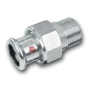 Американка стальная оцинкованная пресс-резьба ВН SANHA-THERM Ø22x3/4 (124333G1534)