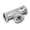 Тройник стальной оцинкованный пресс-резьба-пресс ВВВ SANHA-THERM Ø15x1/2x15 (124130G1512)